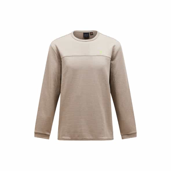 Peak Performance M Trail Polartec Crew Herren (Beige XL) Fitnessbekleidung von Peak Performance