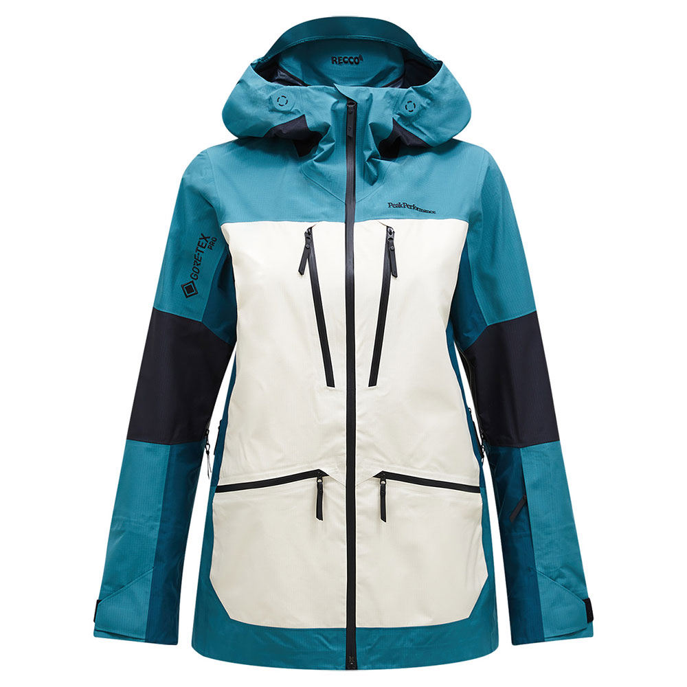 Peak Performance Vertical Goretex Pro Jacket Blau M Frau von Peak Performance