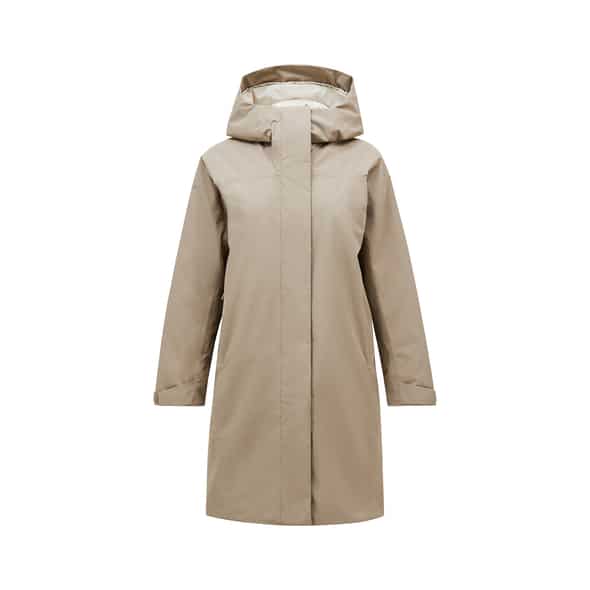 Peak Performance W Treeline Insulated Park Damen (Beige M) Parka von Peak Performance