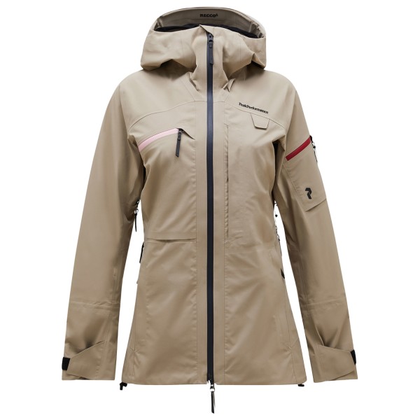 Peak Performance - Women's Alpine GORE-TEX Jacket - Skijacke Gr XL beige von Peak Performance