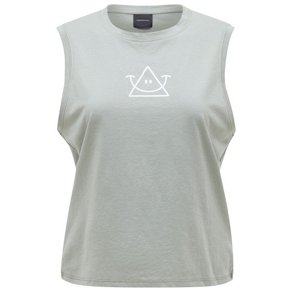 Peak Performance - Women's Explore Graphic SL - Top Gr L grau von Peak Performance