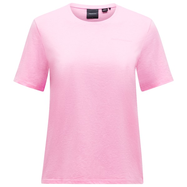 Peak Performance - Women's Explore Logo Tee - Funktionsshirt Gr XS rosa von Peak Performance