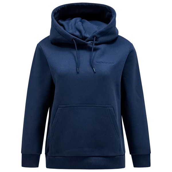 Peak Performance - Women's Original Small Logo Hoodie - Hoodie Gr L;M;S;XL;XS blau;grau von Peak Performance