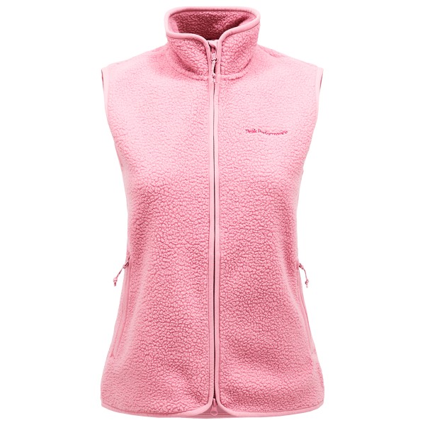 Peak Performance - Women's Pile Vest - Fleeceweste Gr L;M;S blau von Peak Performance