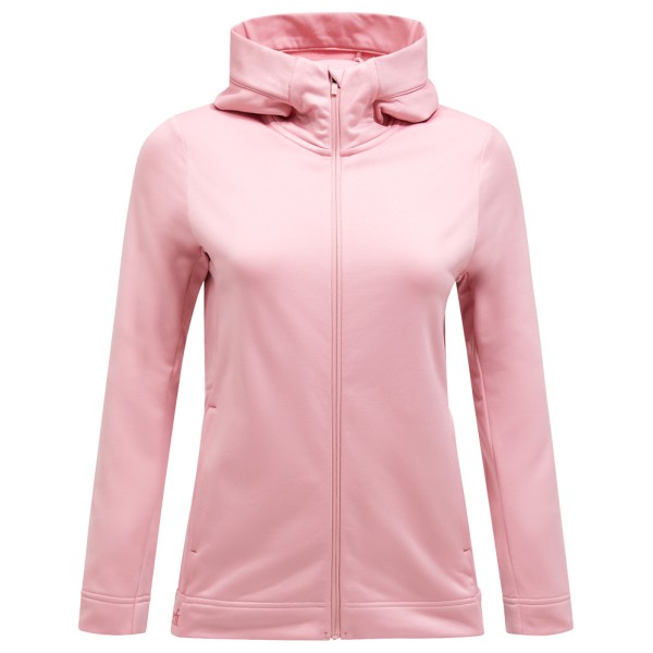 Peak Performance - Women's Rider Tech Zip Hood - Fleecejacke Gr M rosa von Peak Performance