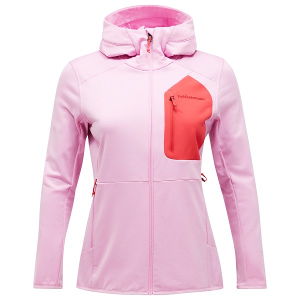 Peak Performance - Women's Utility Light Zip Hood - Fleecejacke Gr XL rosa Peak Performance - Women's Utility Light Zip Hood - Fleecejacke Gr XL rosa von Peak Performance