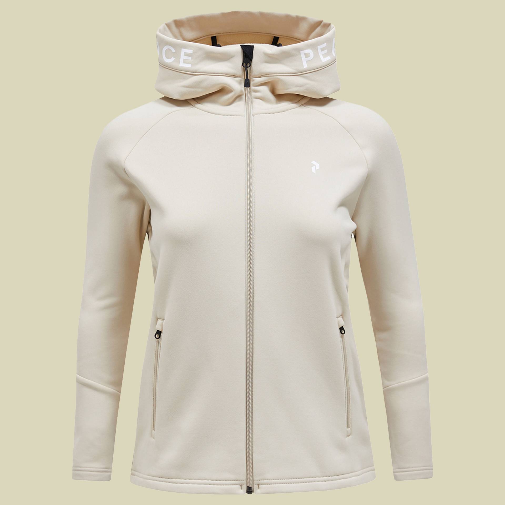 Rider Tech Zip Hood Women S beige - sand fog von Peak Performance