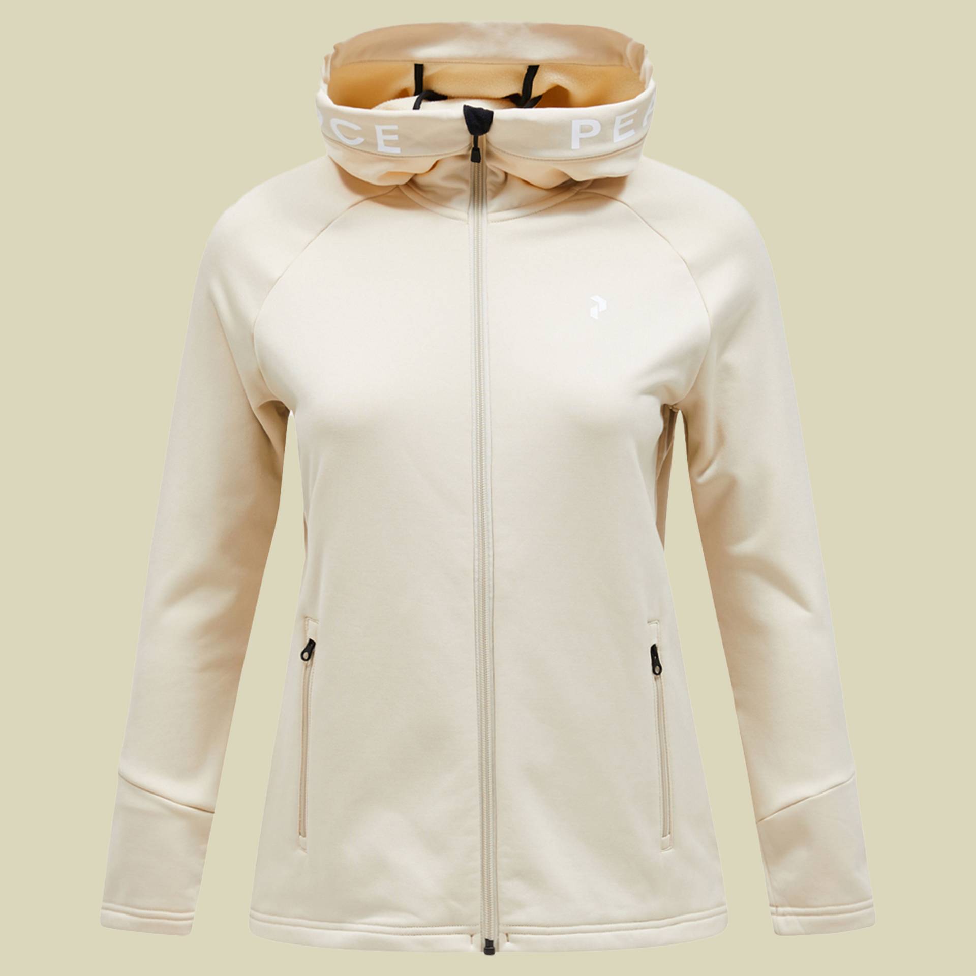 Rider Zip Hood Women beige S - sand fog-sand fog von Peak Performance