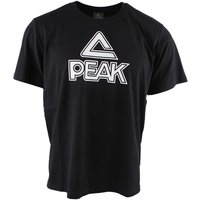 PEAK Big Logo T-Shirt 20035 - schwarz 4XS PEAK Big Logo T-Shirt 20035 - schwarz 4XS von Peak