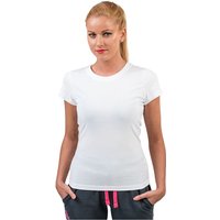 PEAK Logo T-Shirt Damen 22282 - weiss L von Peak