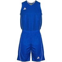 PEAK Team Basketballtrikot-Set Herren 20009 - blau/weiss 5XL von Peak