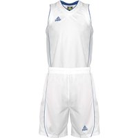 PEAK Team Basketballtrikot-Set Herren 20094 - weiss/blau 5XL von Peak