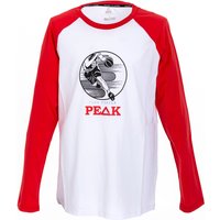 PEAK Tony Parker Langarmshirt Kinder 20674 - rot 140 PEAK Tony Parker Langarmshirt Kinder 20674 - rot 140 von Peak
