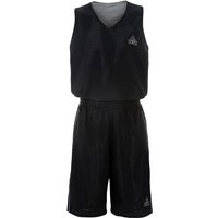 PEAK wendbares Basketballtrikot-Set 23007 - schwarz/grau XS von Peak