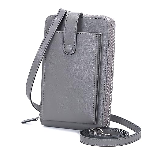 Pearl Angeli Handy Umhängetasche Geldbörse Damen Umhängen Handytasche RFID Schutz Klein Handtasche von Pearl Angeli
