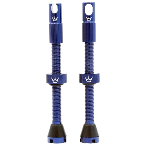 Peaty's X Chris King MK2 Tubeless Ventil Presta - Integrierter Speichenschlüssel & Ventilkernentfernungskappen, Mountainbike, Rennrad Fahrrad Reifen, Kompatibel einfügen, 7075 Aluminium - 60mm Marine Peaty's X Chris King MK2 Tubeless Ventil Presta - Integrierter Speichenschlüssel & Ventilkernentfernungskappen, Mountainbike, Rennrad Fahrrad Reifen, Kompatibel einfügen, 7075 Aluminium - 60mm Marine von Peaty's