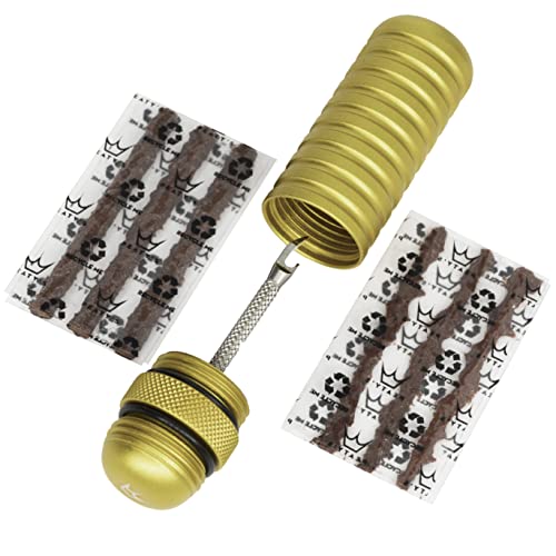 Peaty's Reparatur-Set für Schlauchlose Fahrradreifen Reifenstecker, Gold, Einheitsgröße Peaty's Reparatur-Set für Schlauchlose Fahrradreifen Reifenstecker, Gold, Einheitsgröße von Peaty's