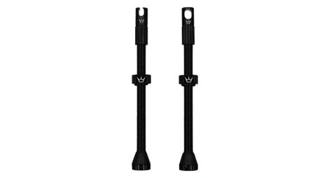 peaty s cnc tubeless ventile 80mm schwarz peaty s cnc tubeless ventile 80mm schwarz von Peaty's