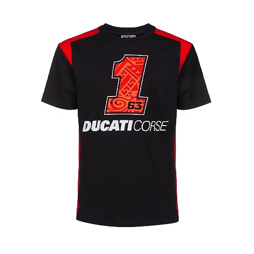 63 T-Shirts 63 Ducati Bagnaia,Mann,XXL,Schwarz 63 T-Shirts 63 Ducati Bagnaia,Mann,XXL,Schwarz von VR46
