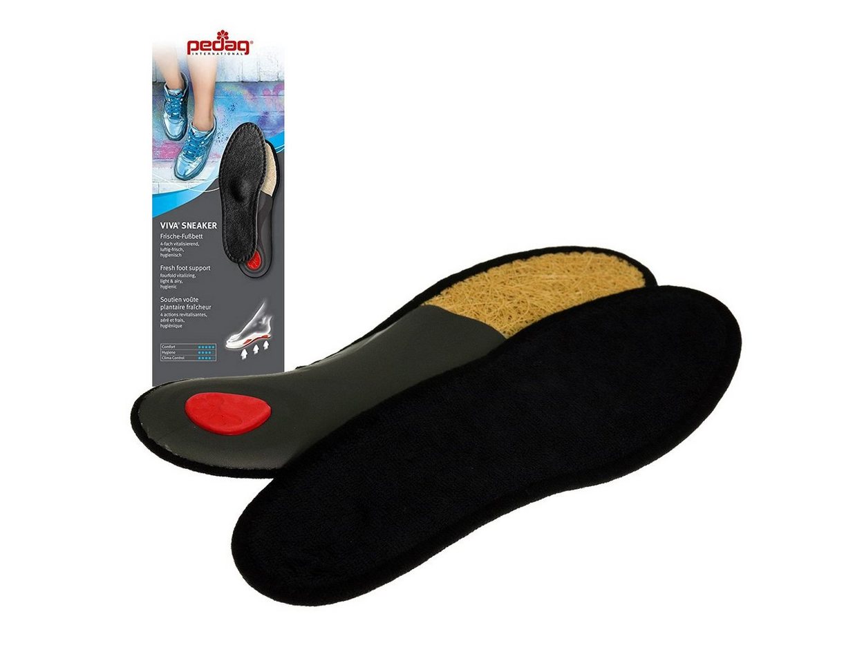 Pedag Einlegesohlen pedag Viva Sneaker Summer Fußbett Gr.36-48 Pedag Einlegesohlen pedag Viva Sneaker Summer Fußbett Gr.36-48 von Pedag