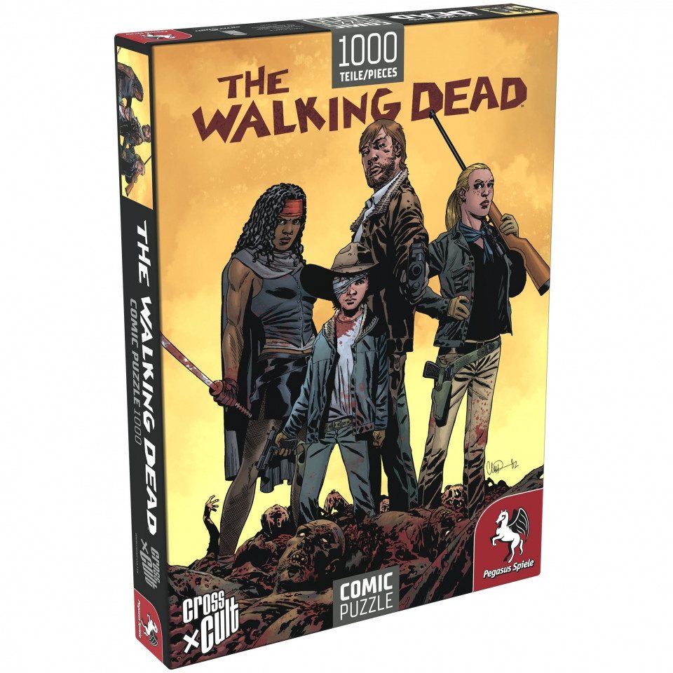 Pegasus Spiele Spiel, Puzzle - The Walking Dead (Die Zombiejäger), 1.000 Teile - deutsch von Pegasus Spiele