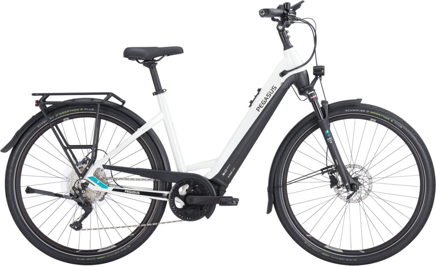 Unisex E-Bike  Pegasus Premio EVO 10 Lite Wave . 2023 (Rahmenh. Pegasus: 55 cm | Körpergrösse 175 - 185 cm / Akkukapazität: 750 Wh + 400€) von Pegasus