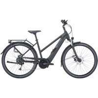 Pegasus Solero Evo 9 500 Wh Damen Trapez schwarz 2024 von Pegasus