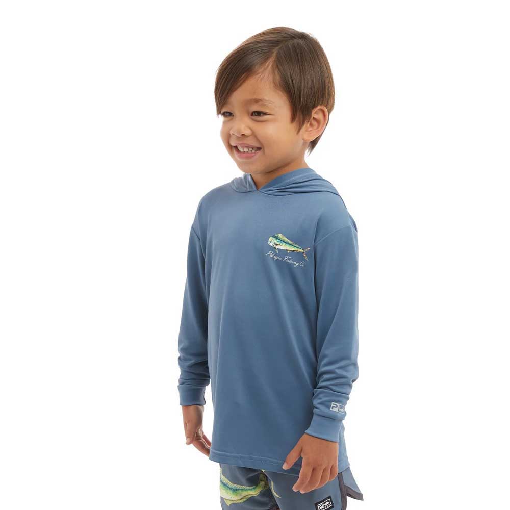 Pelagic Aquatek Goione Mahi Ty Date Uv Long Sleeve T-shirt Blau 5 Years Pelagic Aquatek Goione Mahi Ty Date Uv Long Sleeve T-shirt Blau 5 Years von Pelagic