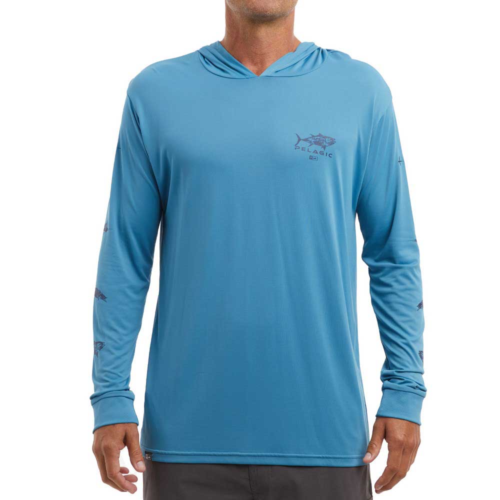 Pelagic Aquatek Gyotaku Uv Long Sleeve T-shirt Blau XL Mann Pelagic Aquatek Gyotaku Uv Long Sleeve T-shirt Blau XL Mann von Pelagic