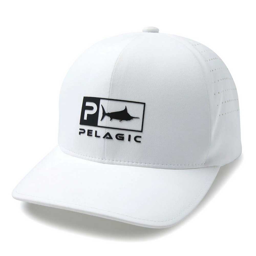 Pelagic Delta Flexfit Cap Weiß S-M Mann Pelagic Delta Flexfit Cap Weiß S-M Mann von Pelagic