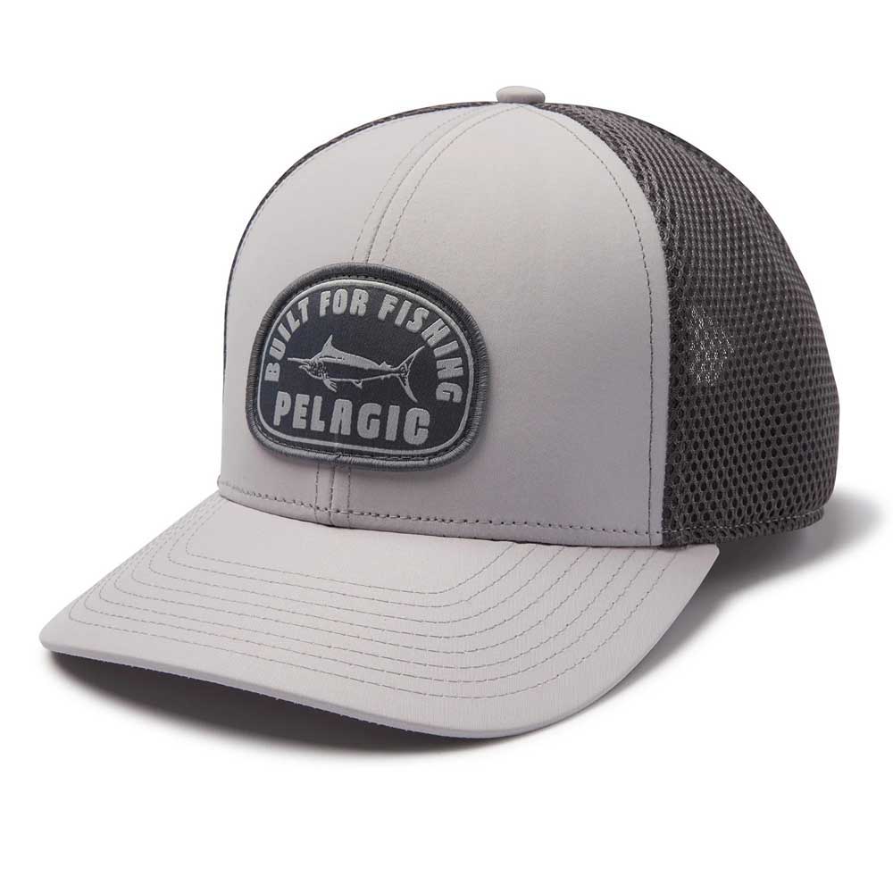 Pelagic Marlin Stamped Low Profile Cap Grau Mann Pelagic Marlin Stamped Low Profile Cap Grau Mann von Pelagic