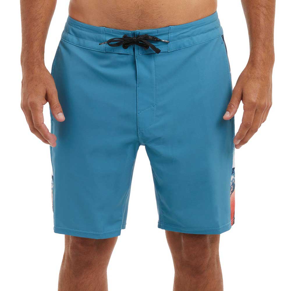 Pelagic Side Scanner Gyotaku Fade Swimming Shorts Blau 36 Mann Pelagic Side Scanner Gyotaku Fade Swimming Shorts Blau 36 Mann von Pelagic