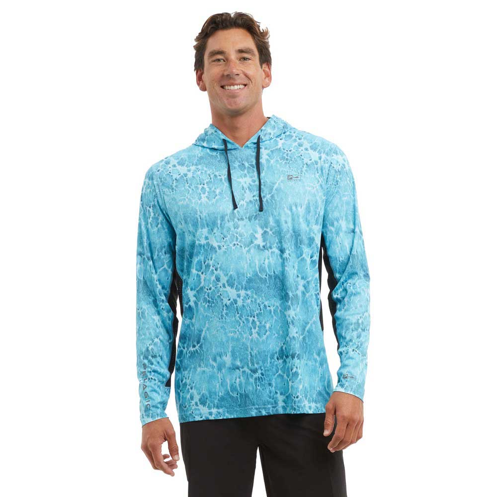 Pelagic Vaportek Prop Wash Uv Long Sleeve T-shirt Blau L Mann Pelagic Vaportek Prop Wash Uv Long Sleeve T-shirt Blau L Mann von Pelagic