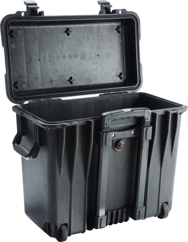 PELI 1440 Top Loader Koffer mit Rollen und Teleskopgriff, IP67 Wasserdicht, 34L Volumen, ohne Schaum, Farbe: Schwarz PELI 1440 Top Loader Koffer mit Rollen und Teleskopgriff, IP67 Wasserdicht, 34L Volumen, ohne Schaum, Farbe: Schwarz von PELI