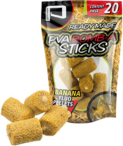 Pelzer PVA Bomb-A-Stick Fluo Pellets Banana von Pelzer