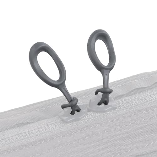 Peminkoo 5 PCS Jagdwesten Zubehör Taktische Kampfweste T.PE Reißverschlusskopf Langlebiger Rucksack Reißverschlussschieber Rückenkern (Grey) von Peminkoo