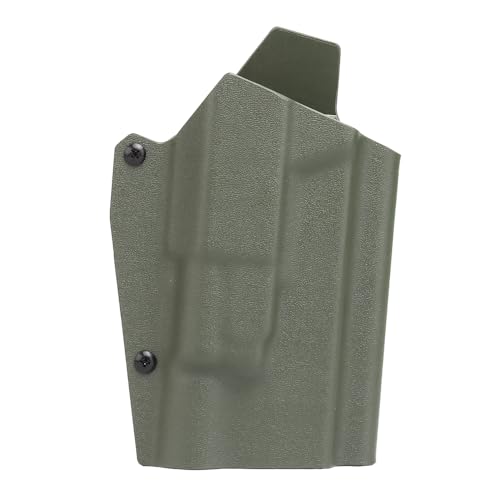 Peminkoo Leichtes Kydex Taktikholster G-X300 Holster für G1ock 17 19 19X 45 mit X300 Light Airsoft Jagdgewehr Zubehör (Green) von Peminkoo