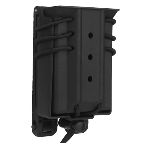 Peminkoo Magazintasche Urbaner Angriff M4 Quick Pull Mag Molle System Zubehör Outdoor Jagd für AR-15(5.56/223) Funktionsbox (Black) von Peminkoo