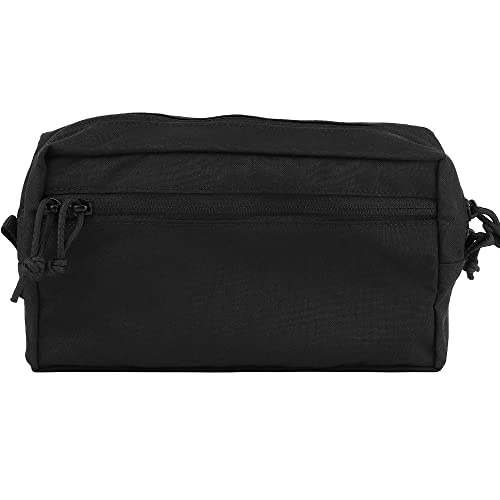 Peminkoo Taktische G.P Wide Bag MOLLE Universelle Mehrzweckverpackung L.V119 Plattenträger Kampfgürtel Erweiterte Jagdaufbewahrungstasche (Black) von Peminkoo