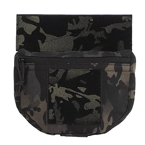 Peminkoo V5 PC Dangler Drop Pouch Gürteltasche zum Aufhängen Camouflage-Bauchtasche Aufbewahrungstasche für J.PC C.PC F.CPC V5 C.RM C.RX D3 Chest Rig Weste (BCP) von Peminkoo