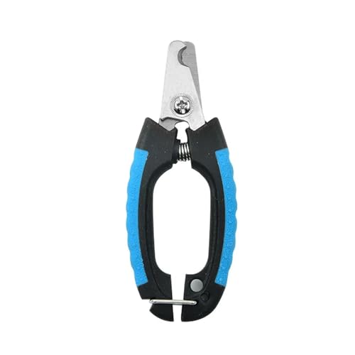 Pengchang Haustier Hund Katze Nagel Nagelknipser Edelstahl Haustier Nagelknipser Professionelle Nagelknipser Katze Schere Schneider for Kleine Große Hund(Black Blue) von Pengchang