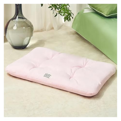 Pengchang Katze Matte Vier Jahreszeiten Universal Frühling Und Sommer Neue Katze Sofa Schlafen Kleine Hund Haustier Matte Nest Haustier Liefert Sofa(Pink,S- 48 x35cm) von Pengchang