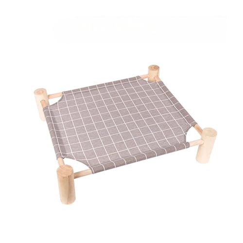 Pengchang Sommer Holz Katze Marschieren Bett Katze Nest Baumwolle Und Leinen Isolierung Pad Tragen-beständig Stabile Und Nicht Slip Haustier Matte Hund Nest(Square) von Pengchang