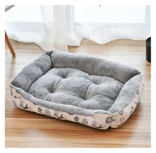 Pengchang Warme, gemütliche Hundehütte, Schlafsack, Zwinger, Katzenwelpen-Sofabett, Katzenhütte, weiches Hundebett, Zubehör for kleine und mittelgroße Hunde(Style 3 Gray,for 0 to 1kg Pets) von Pengchang