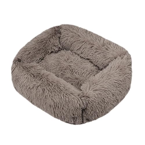 Rechteck Plüsch Hund Bett Winter Warme Matte Kleine Medium Big Haustier Katze Hund Bett Zwinger Welpen Sofacama Katze Kissen Haustiere Sofa(F,XS 45x35) von Pengchang