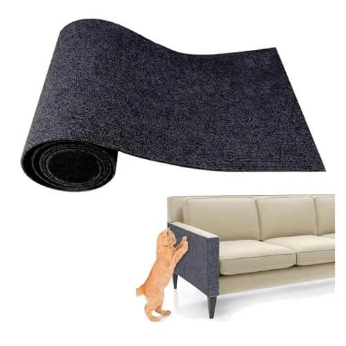 Selbstklebender Teppich, Katzenkratzbrett, Wand, Anti-Katzenkratzbrett, Sofa, DIY-Katzenkratzbrett, Sofaschutz, Pfoten, schärfen, zuschneidbar(Beige,30x100cm) von Pengchang