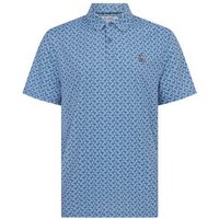 Penguin All-Over Lifesaver Halbarm Polo blau Penguin All-Over Lifesaver Halbarm Polo blau von Penguin