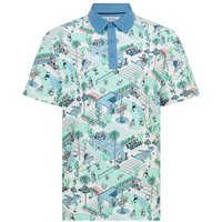 Penguin Palm Springs Halbarm Polo weiß Penguin Palm Springs Halbarm Polo weiß von Penguin