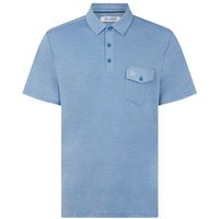 Penguin Pete´s Fine Line Halbarm Polo hellblau Penguin Pete´s Fine Line Halbarm Polo hellblau von Penguin