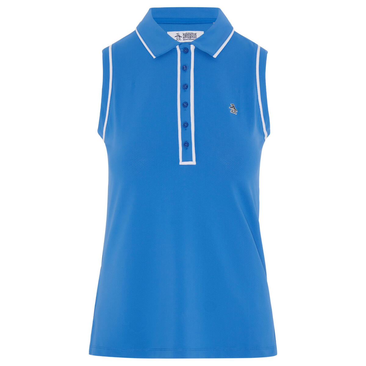 Penguin Veronica Sleeveless Polo Blau von Penguin